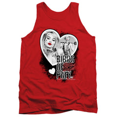 Birds Of Prey Heart Harley Men's 18/1 Cotton Tank Top
