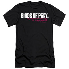 Birds Of Prey Horizontal Logo Men's Ultra-Soft 30/1 Cotton Slim Short-Sleeve T-Shirt