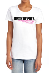 Birds Of Prey Horizontal Logo Women's 18/1 Cotton Short-Sleeve T-Shirt