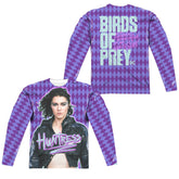 Birds Of Prey Huntress (Front/Back Print) Men's Regular Fit Polyester Long-Sleeve T-Shirt