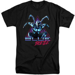 Blue Beetle Leaping Triangle Men's 18/1 Tall Cotton Short-Sleeve T-Shirt