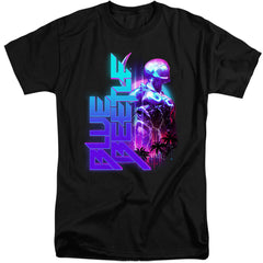 Blue Beetle Lightning Men's 18/1 Tall Cotton Short-Sleeve T-Shirt