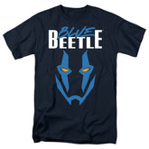 Blue Beetle Mask Men's 18/1 Cotton Short-Sleeve T-Shirt