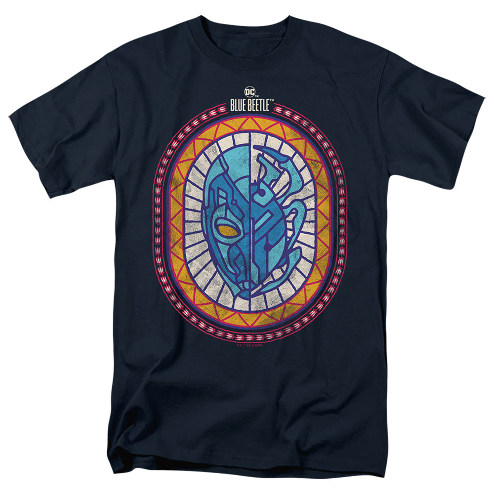 Blue Beetle Reyes Courage Men's 18/1 Cotton Short-Sleeve T-Shirt