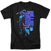 Blue Beetle Standing Men's 18/1 Cotton Short-Sleeve T-Shirt