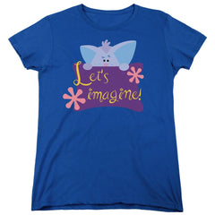 Blue's Clues Let's Imagine! Women's 18/1 Cotton Short-Sleeve T-Shirt
