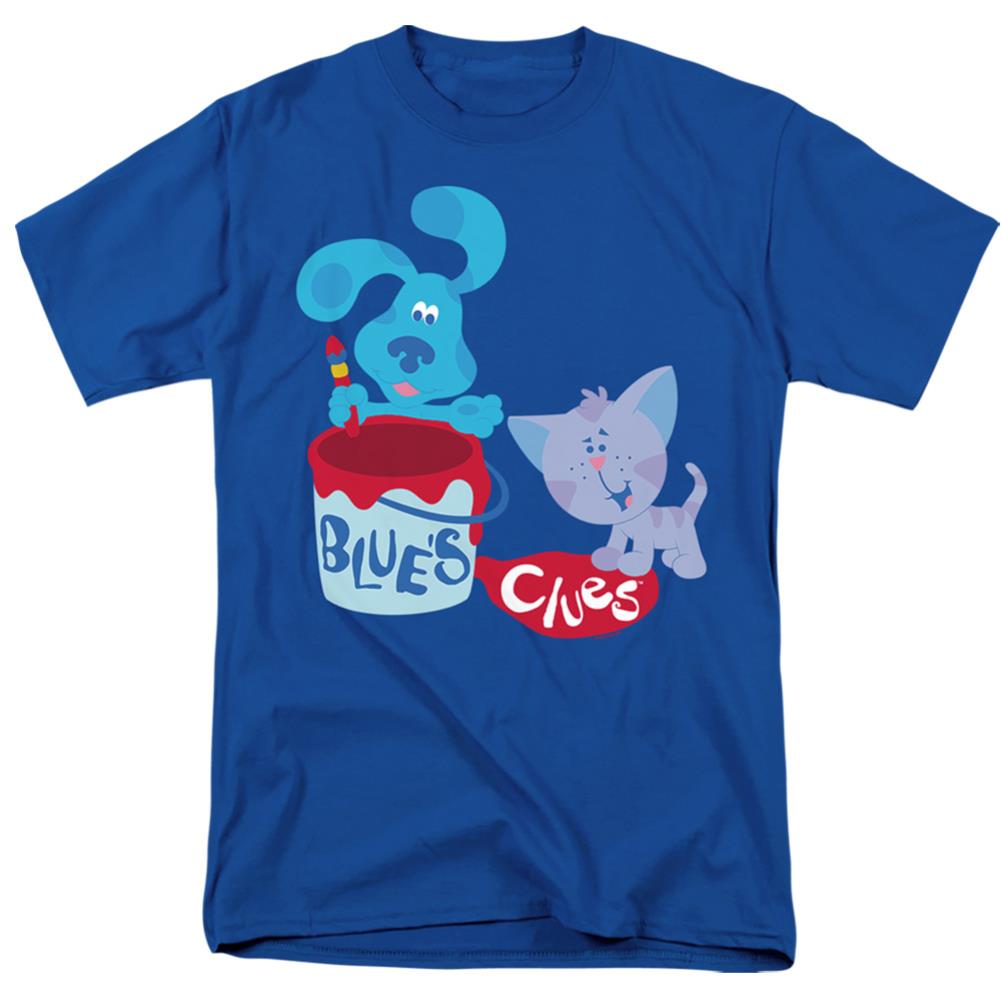 Blue's Clues Paint It! Men's 18/1 Cotton Short-Sleeve T-Shirt