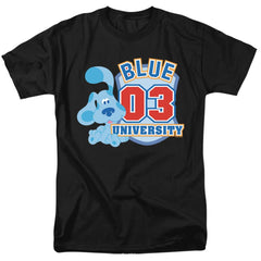 Blue's Clues University Men's 18/1 Cotton Short-Sleeve T-Shirt