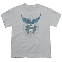 Bon Jovi Winged Heart Youth 18/1 100% Cotton Short-Sleeve T-Shirt