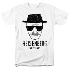 Breaking Bad Heisenberg Men's 18/1 Cotton Short-Sleeve T-Shirt