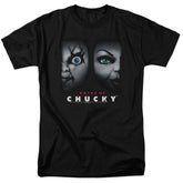 Bride Of Chucky Happy Couple Men's 18/1 Cotton Short-Sleeve T-Shirt