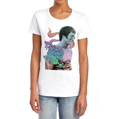 Bruce Lee A Little Bruce Women's 18/1 Cotton Short-Sleeve T-Shirt
