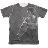 Bruce Lee Dragon Print Men's Regular Fit Poly Cotton Short-Sleeve T-Shirt