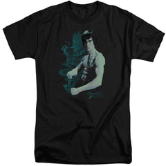 Bruce Lee Feel Men's 18/1 Tall Cotton Short-Sleeve T-Shirt