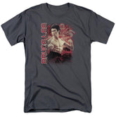 Bruce Lee Fury Men's 18/1 Cotton Short-Sleeve T-Shirt