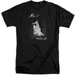 Bruce Lee In Your Face Men's 18/1 Tall Cotton Short-Sleeve T-Shirt