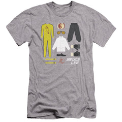 Bruce Lee Lee Gift Set Men's Ultra-Soft 30/1 Cotton Slim Short-Sleeve T-Shirt