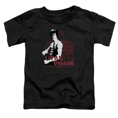 Bruce Lee Little Dragon Toddler 18/1 Cotton Short-Sleeve T-Shirt