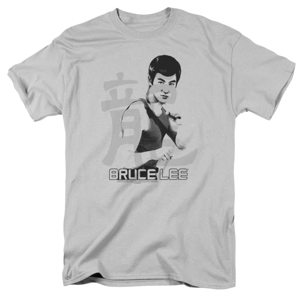 Bruce Lee Punch Men's 18/1 Cotton Short-Sleeve T-Shirt