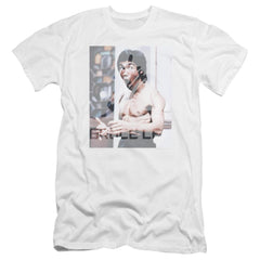 Bruce Lee Revving Up Men's Ultra-Soft 30/1 Cotton Slim Short-Sleeve T-Shirt