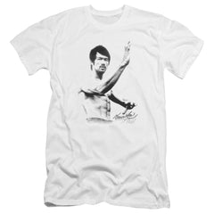 Bruce Lee Serenity Men's Ultra-Soft 30/1 Cotton Slim Short-Sleeve T-Shirt