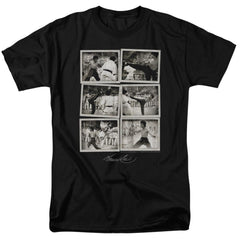 Bruce Lee Snap Shots Men's 18/1 Cotton Short-Sleeve T-Shirt