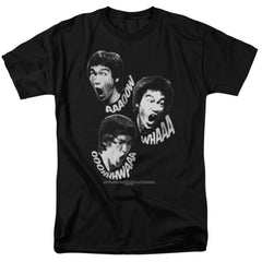Bruce Lee Sounds Of The Dragon Men's 18/1 Cotton Short-Sleeve T-Shirt