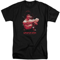 Bruce Lee The Shattering Fist Men's 18/1 Tall Cotton Short-Sleeve T-Shirt