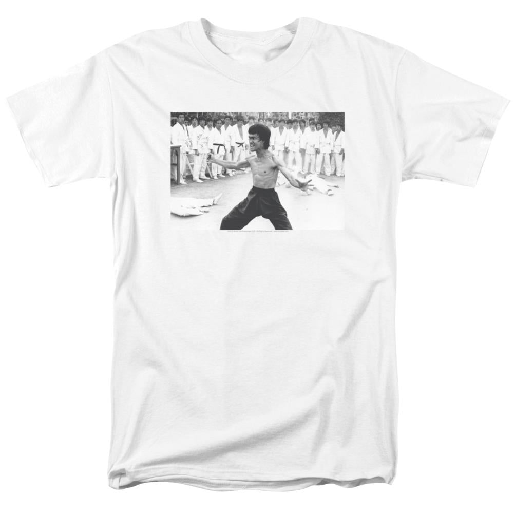 Bruce Lee Triumphant Men's 18/1 Cotton Short-Sleeve T-Shirt