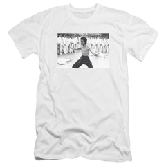 Bruce Lee Triumphant Men's Ultra-Soft 30/1 Cotton Slim Short-Sleeve T-Shirt