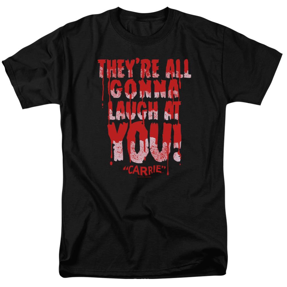Carrie Laugh At You Men's 18/1 Cotton Short-Sleeve T-Shirt