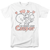 Casper Hearts Men's 18/1 Cotton Short-Sleeve T-Shirt
