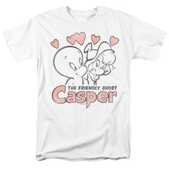 Casper Hearts Men's 18/1 Cotton Short-Sleeve T-Shirt