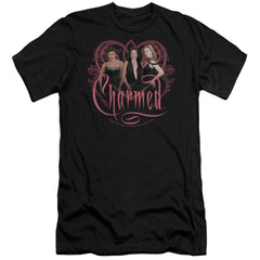 Charmed Charmed Girls Men's Ultra-Soft 30/1 Cotton Slim Short-Sleeve T-Shirt