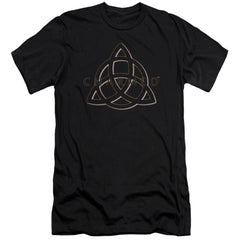 Charmed Triple Linked Logo Men's Ultra-Soft 30/1 Cotton Slim Short-Sleeve T-Shirt