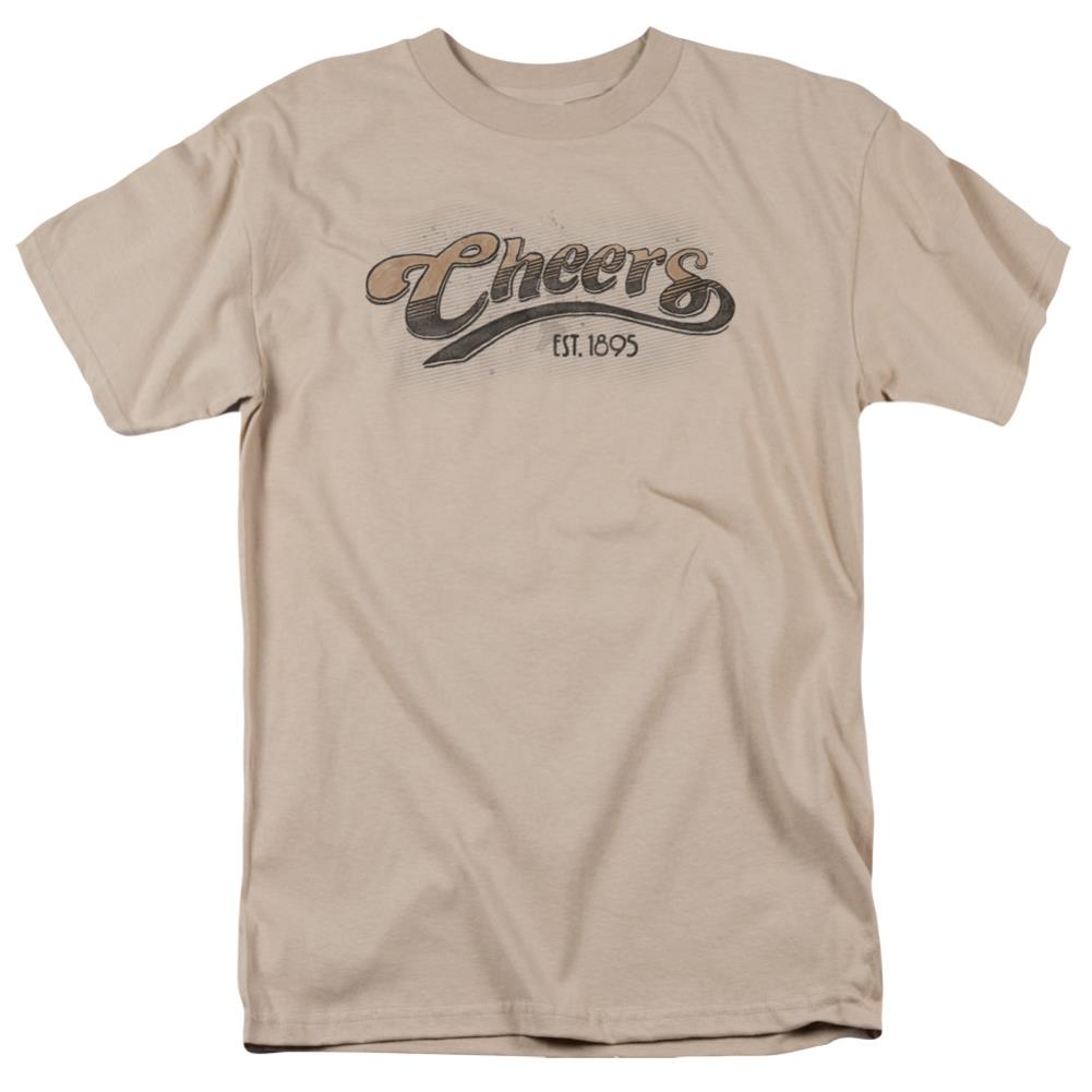 Cheers Watercolor Logo Men's 18/1 Cotton Short-Sleeve T-Shirt
