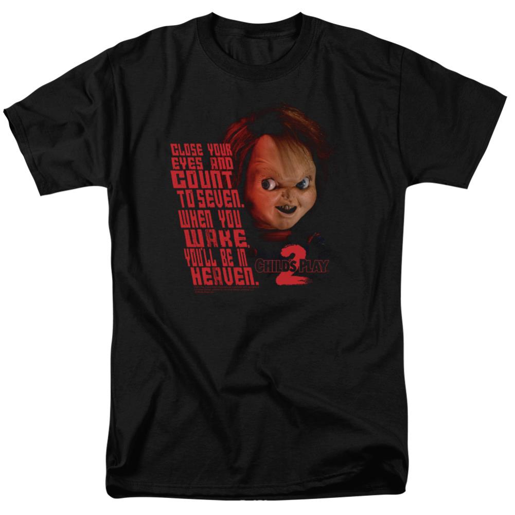 Child's Play 2 In Heaven Men's 18/1 Cotton Short-Sleeve T-Shirt