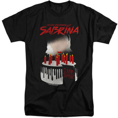 Chilling Adventures Of Sabrina Dark Baptism Men's 18/1 Tall Cotton Short-Sleeve T-Shirt