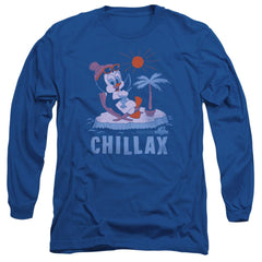 Chilly Willy Chillax Men's 18/1 Cotton Long-Sleeve T-Shirt