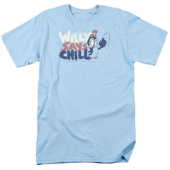 Chilly Willy I Say Chill Men's 18/1 Cotton Short-Sleeve T-Shirt