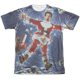 Christmas Vacation Electrified Men's Regular Fit Poly Cotton Short-Sleeve T-Shirt