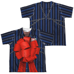 Christmas Vacation Frank Shirley (Front/Back Print) Youth Regular Fit Poly Short-Sleeve T-Shirt