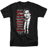 Christmas Vacation Profanities Men's 18/1 Cotton Short-Sleeve T-Shirt