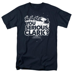 Christmas Vacation You Serious Clark Men's 18/1 Cotton Short-Sleeve T-Shirt