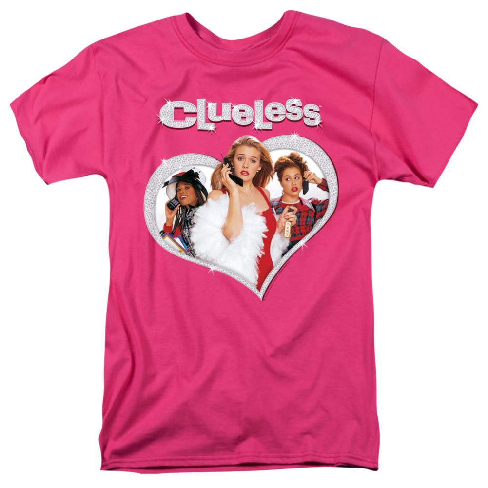 Clueless Clueless Heart Men's 18/1 Cotton Short-Sleeve T-Shirt