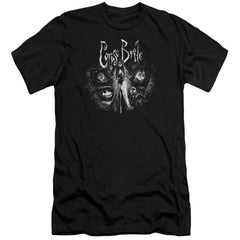 Corpse Bride Bride To Be Men's Ultra-Soft 30/1 Cotton Slim Short-Sleeve T-Shirt