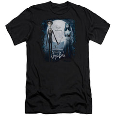 Corpse Bride Poster Men's Ultra-Soft 30/1 Cotton Slim Short-Sleeve T-Shirt