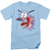 Courage The Cowardly Dog Evil Inside Men's 18/1 Cotton Short-Sleeve T-Shirt
