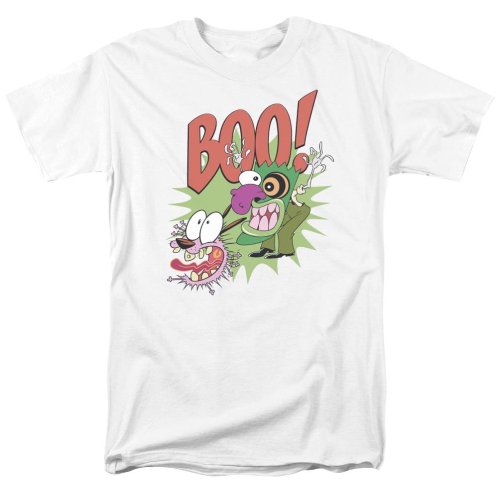 Courage The Cowardly Dog Stupid Dog Men's 18/1 Cotton Short-Sleeve T-Shirt
