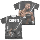 Creed Poster (Front/Back Print) Men's Regular Fit Poly Cotton Short-Sleeve T-Shirt